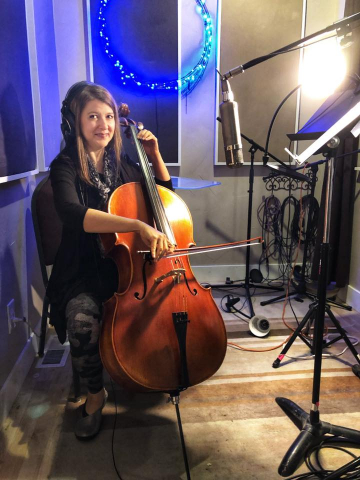Jackie on Cello